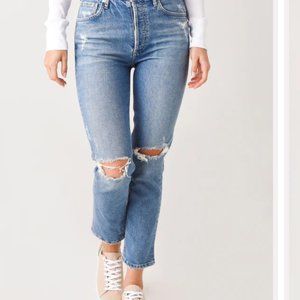 Charlotte straight high rise holes